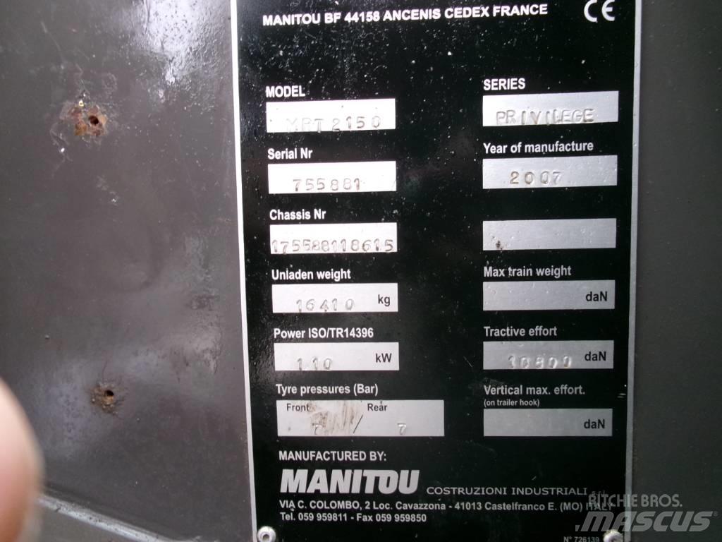 Manitou 2150 مناولات متداخلة