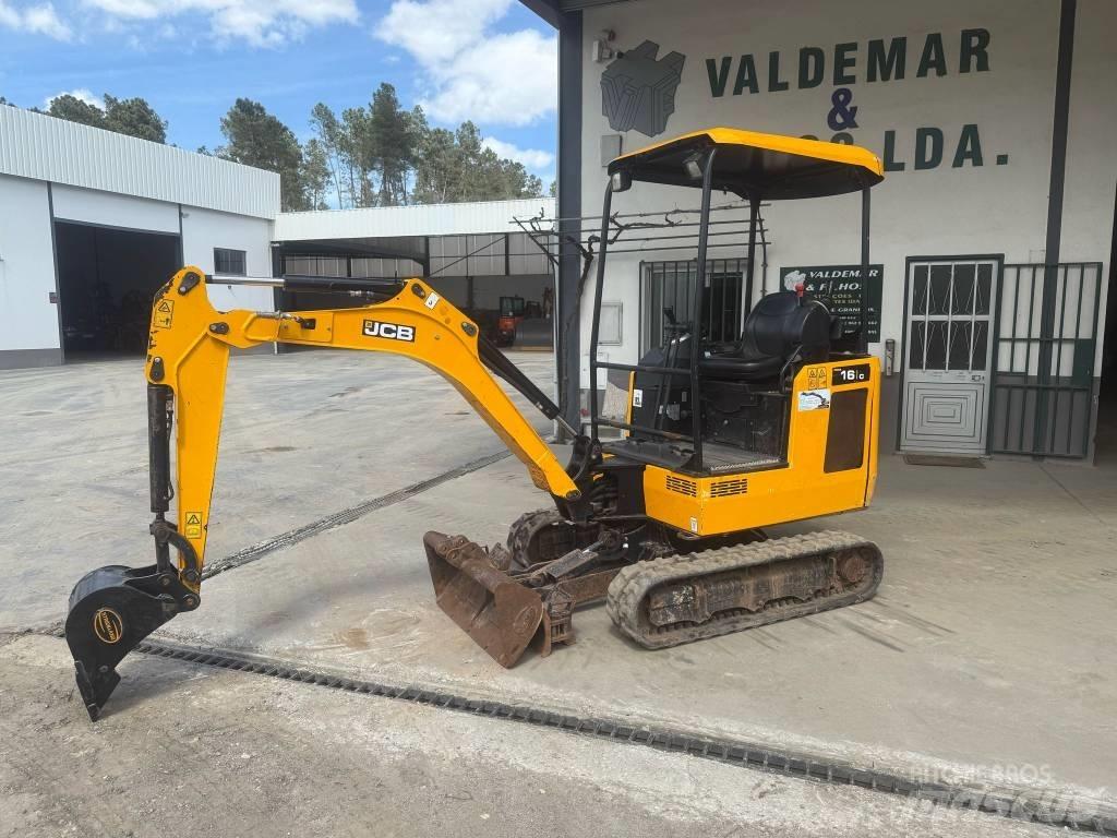 JCB 16C-1, 1700Kg حفارات صغيرة أقل من 7 طن (حفارات صغيرة)