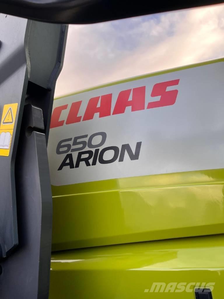 CLAAS ARION 650 الجرارات