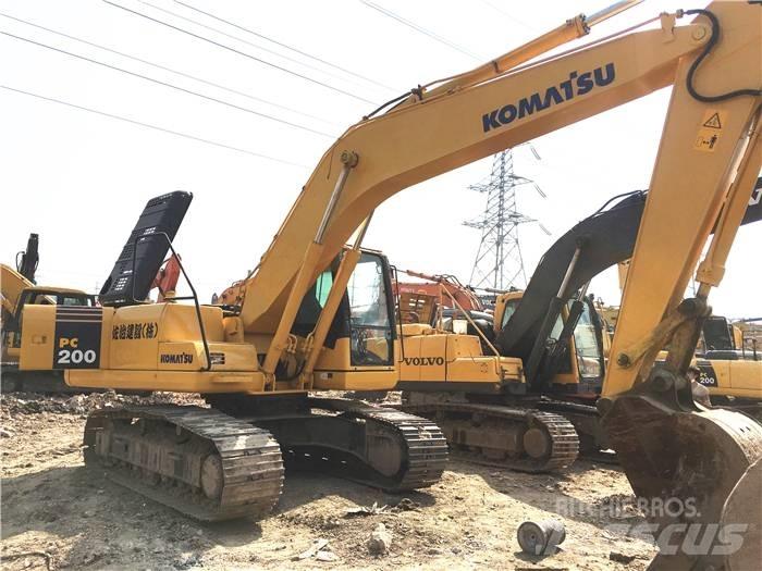 Komatsu PC 200-7 حفارات زحافة