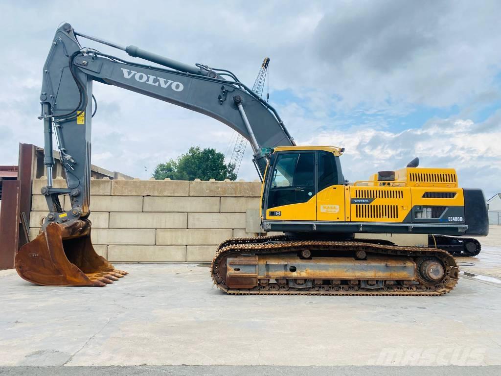 Volvo EC 480 D L حفارات زحافة