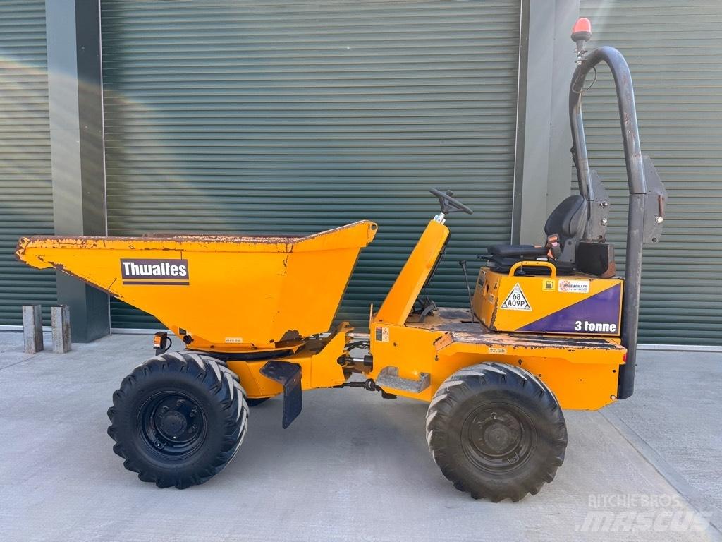 Thwaites 3 tonne عربات نقل قلابة للمواقع