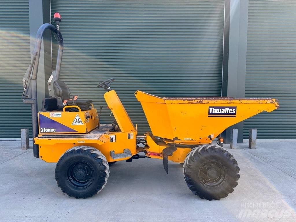 Thwaites 3 tonne عربات نقل قلابة للمواقع