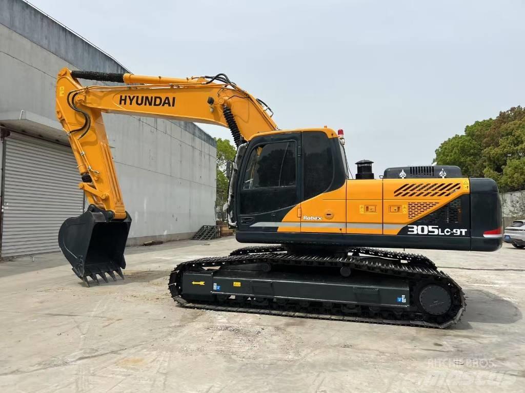 Hyundai r305lc-9t حفارات وسط 7 طن - 12 طن
