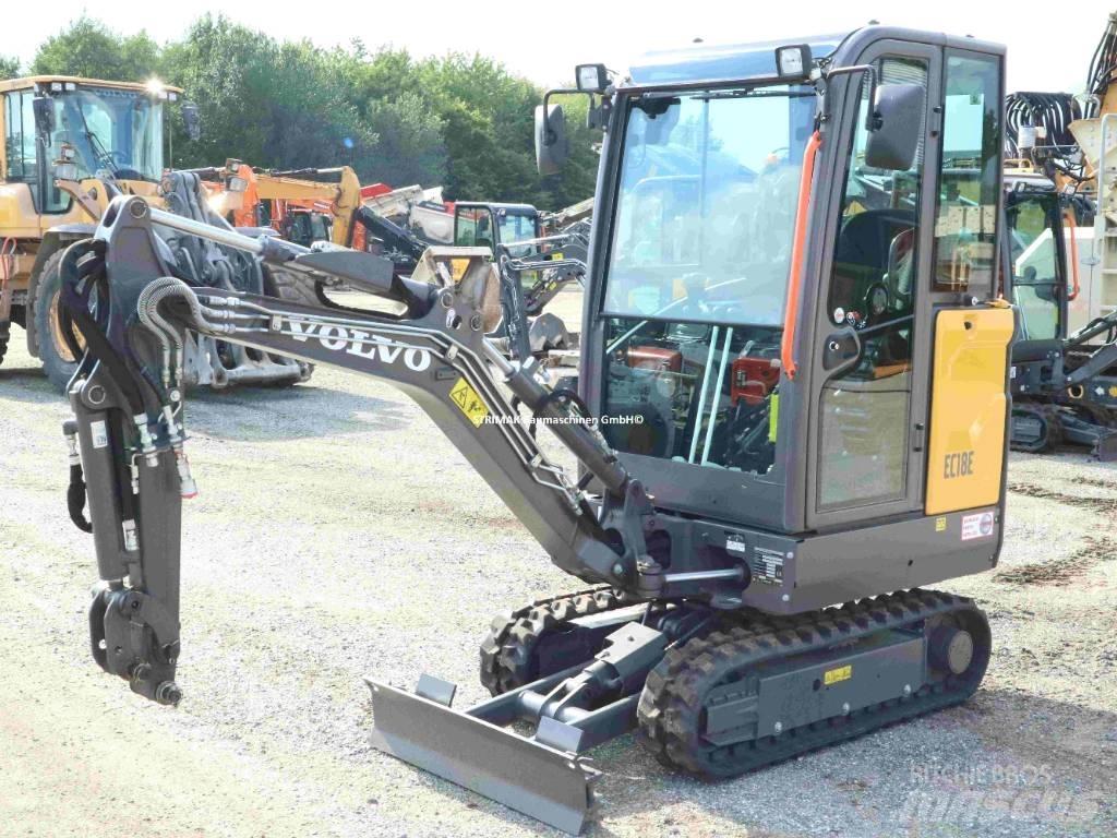 Volvo EC 18 E حفارات صغيرة أقل من 7 طن (حفارات صغيرة)