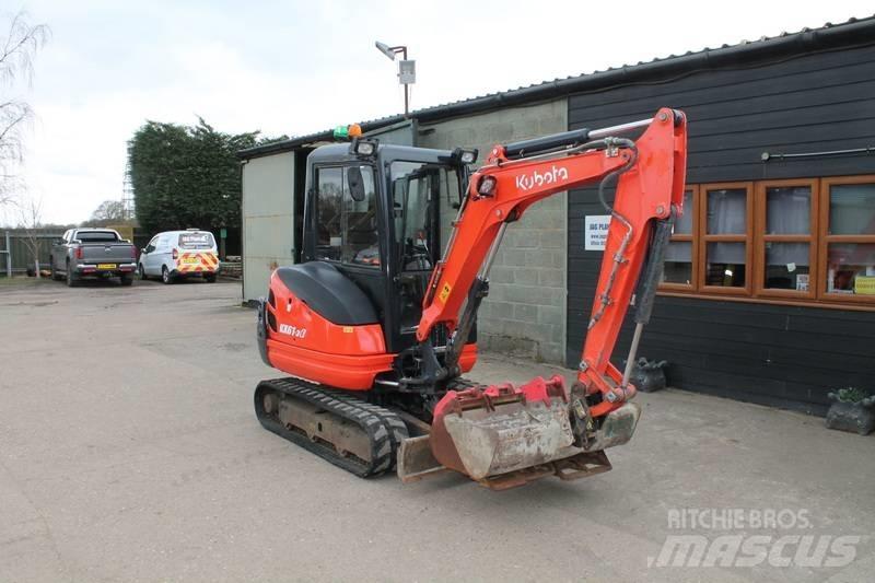 Kubota KX 61-3 حفارات صغيرة أقل من 7 طن (حفارات صغيرة)