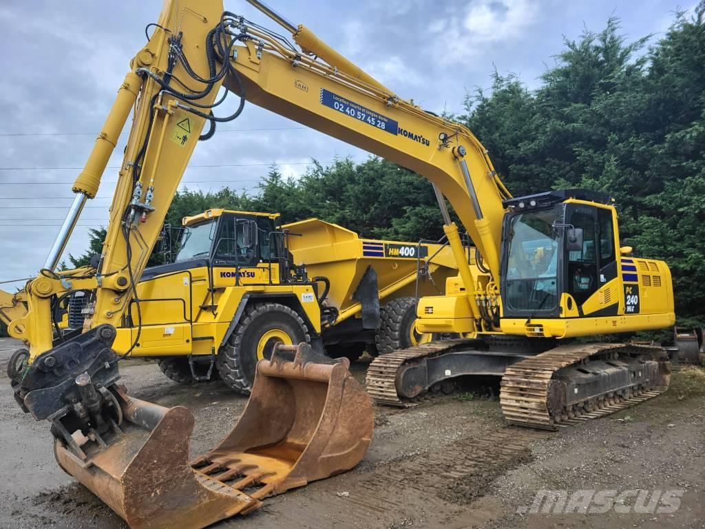 Komatsu PC240NLC-11 حفارات زحافة