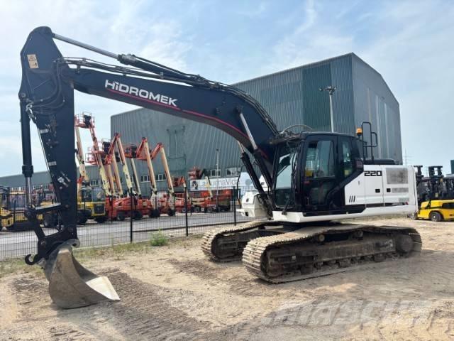 Hidromek HMK 220 LC حفارات زحافة