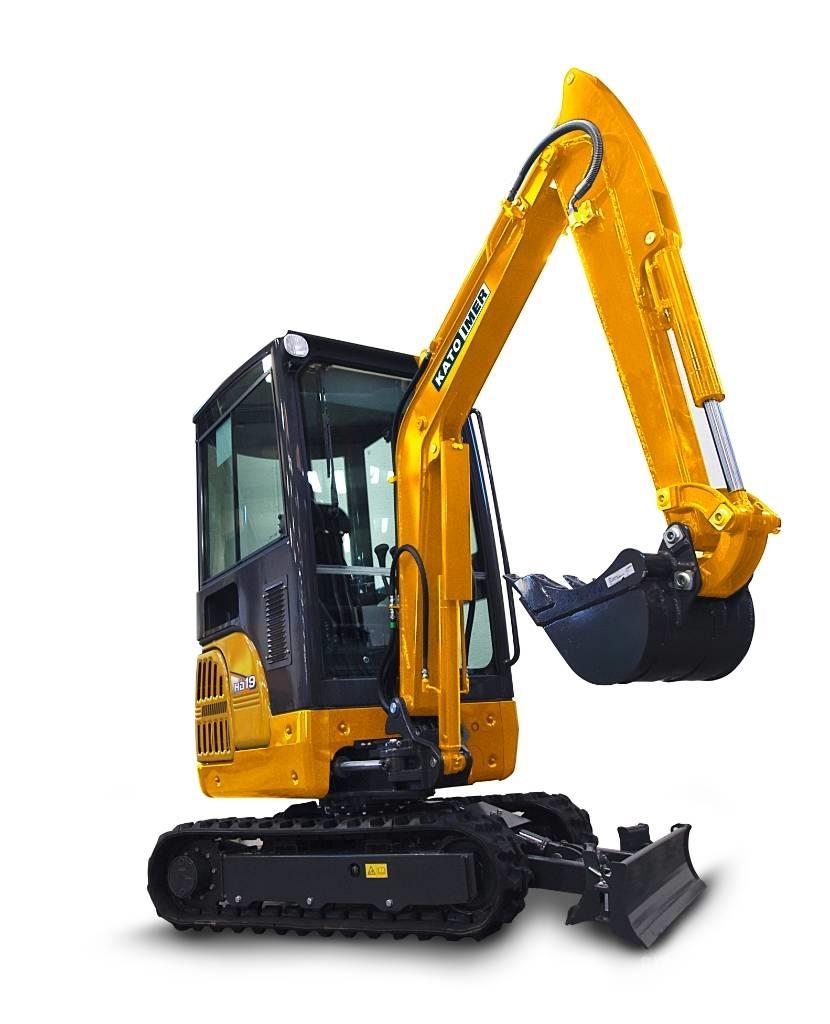 Kato HD19VXT حفارات صغيرة أقل من 7 طن (حفارات صغيرة)