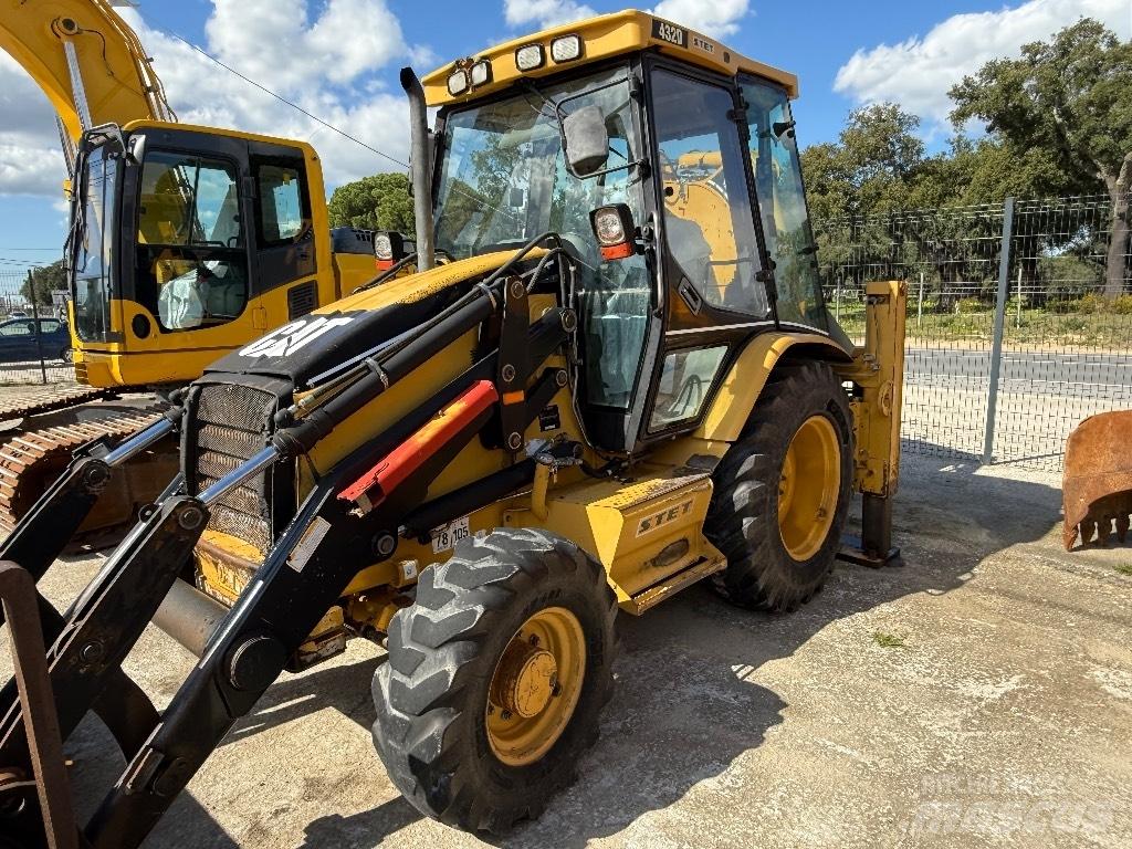 CAT 432 D 4x4 لوادر ذات جرافات عكسية
