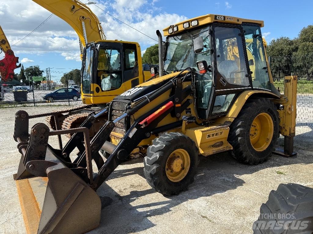 CAT 432 D 4x4 لوادر ذات جرافات عكسية