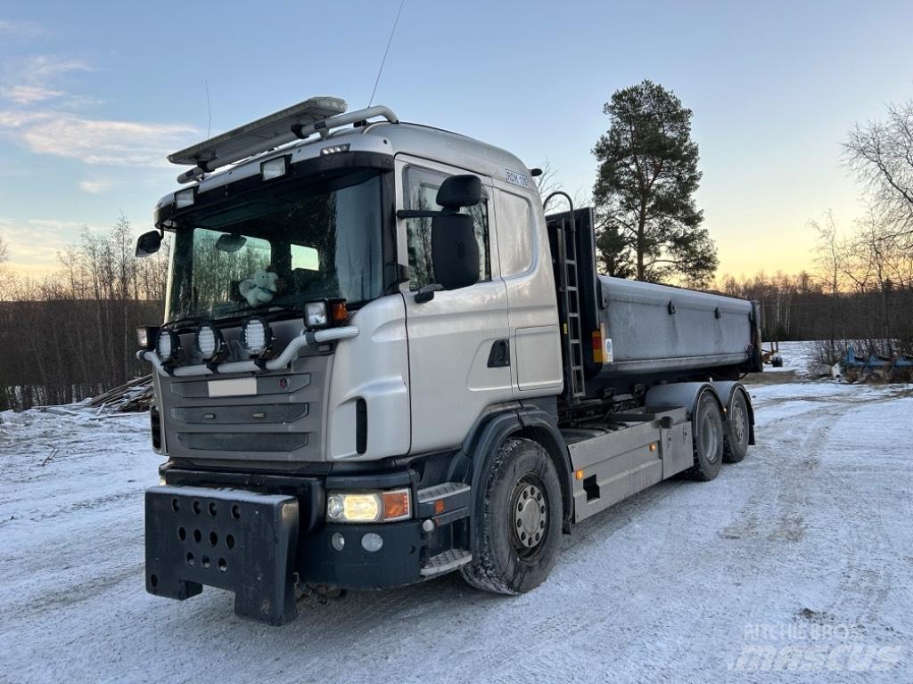 Scania G 480 شاحنات الرافعات الخطافية