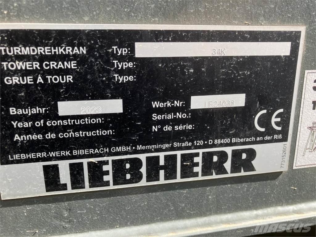 Liebherr 34K رافعات برجية