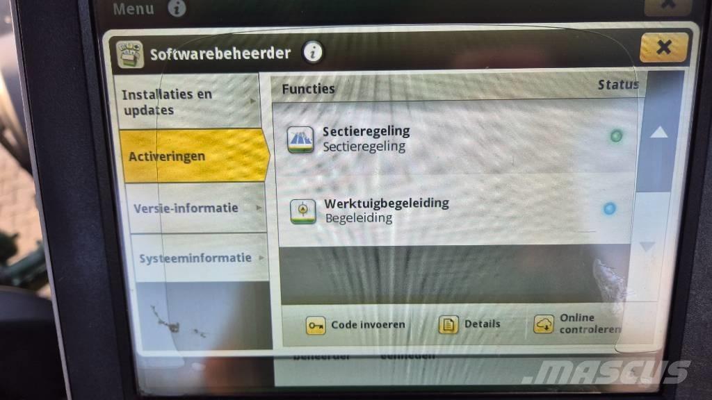 John Deere 6195 R الجرارات