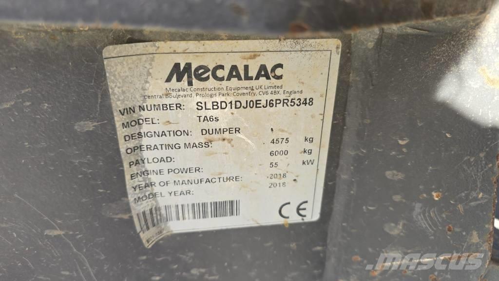 Mecalac TA 6 S ساحبات مفصلية