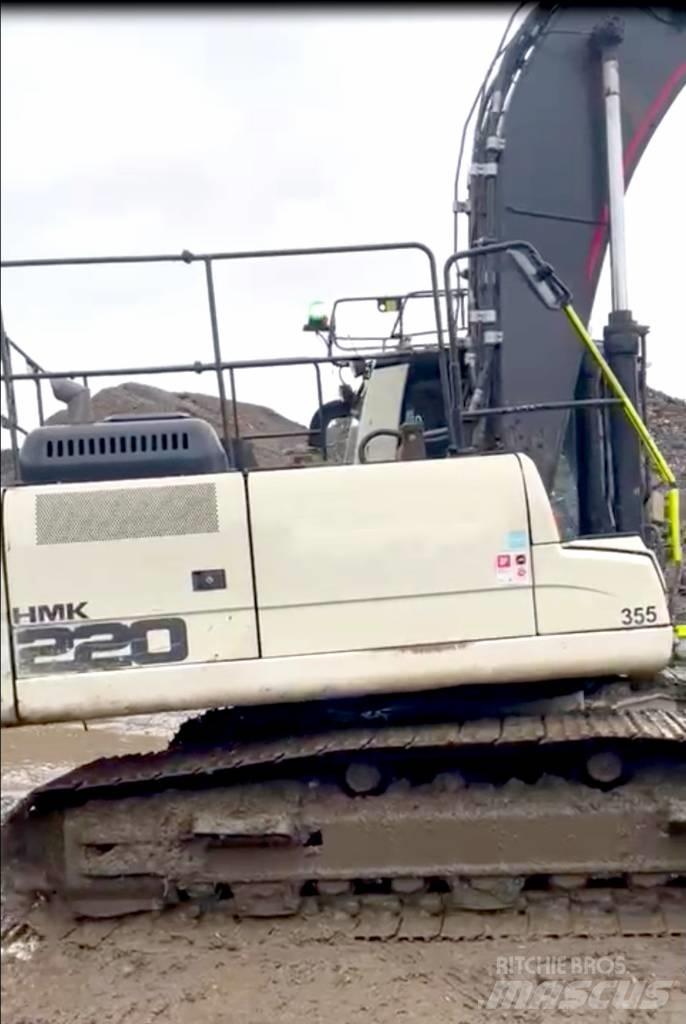 Hidromek HMK 220 LC حفارات زحافة