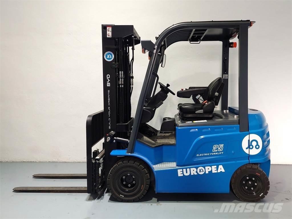 BYD SEF25C شاحنات ذات رافعات شوكية تعمل بالكهرباء