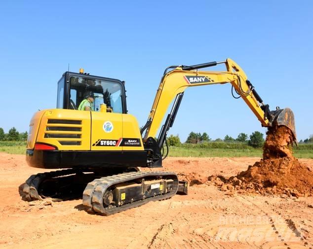 Sany SY 60 C حفارات صغيرة أقل من 7 طن (حفارات صغيرة)