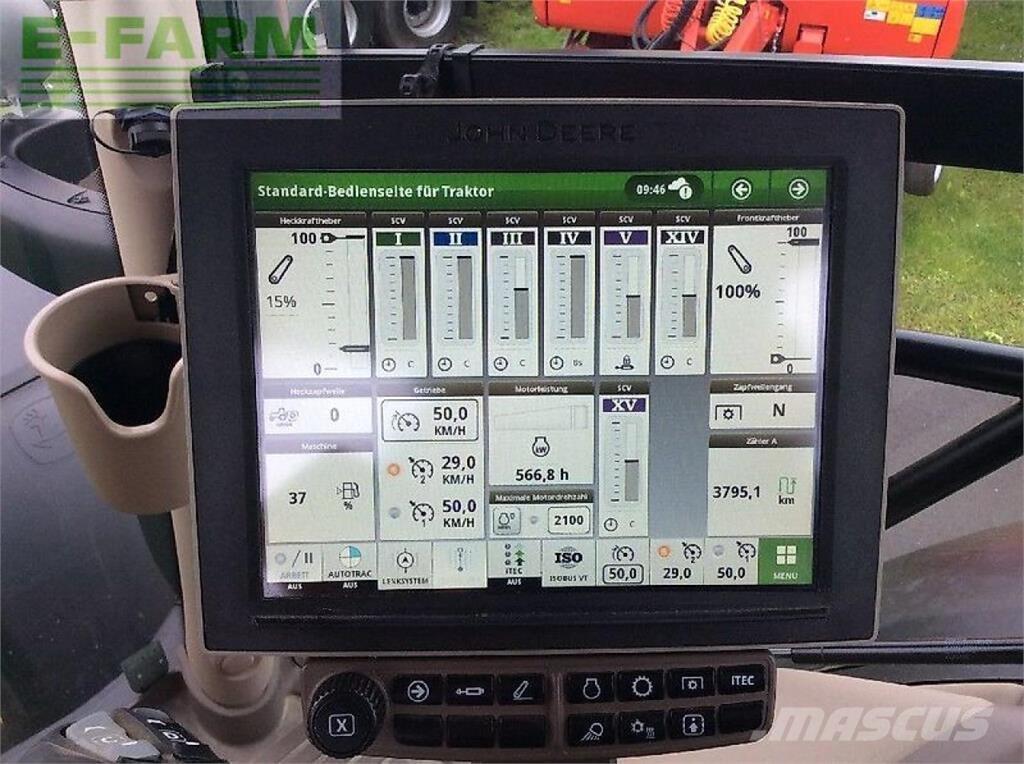 John Deere 6r 250 الجرارات