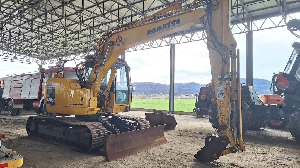 Komatsu PC 138US-8 حفارات زحافة