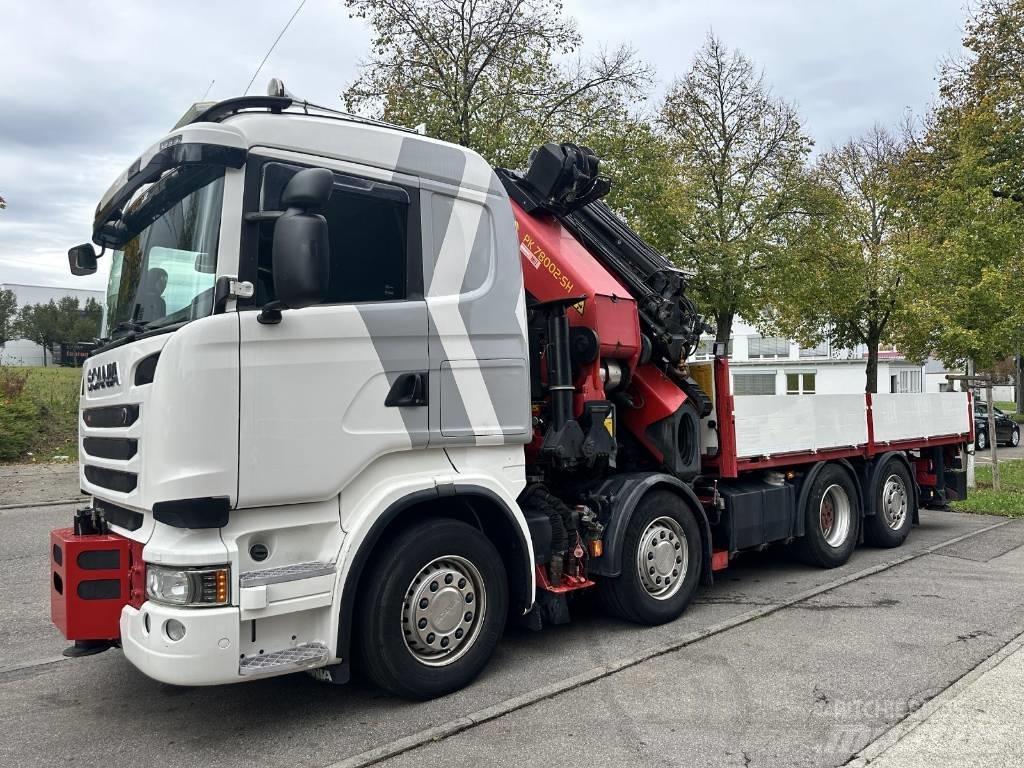 Scania R 480 LB 8x2 رافعات تحميل
