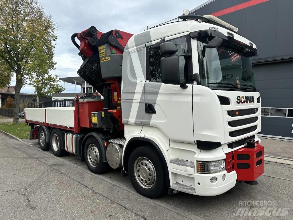Scania R 480 LB 8x2 رافعات تحميل