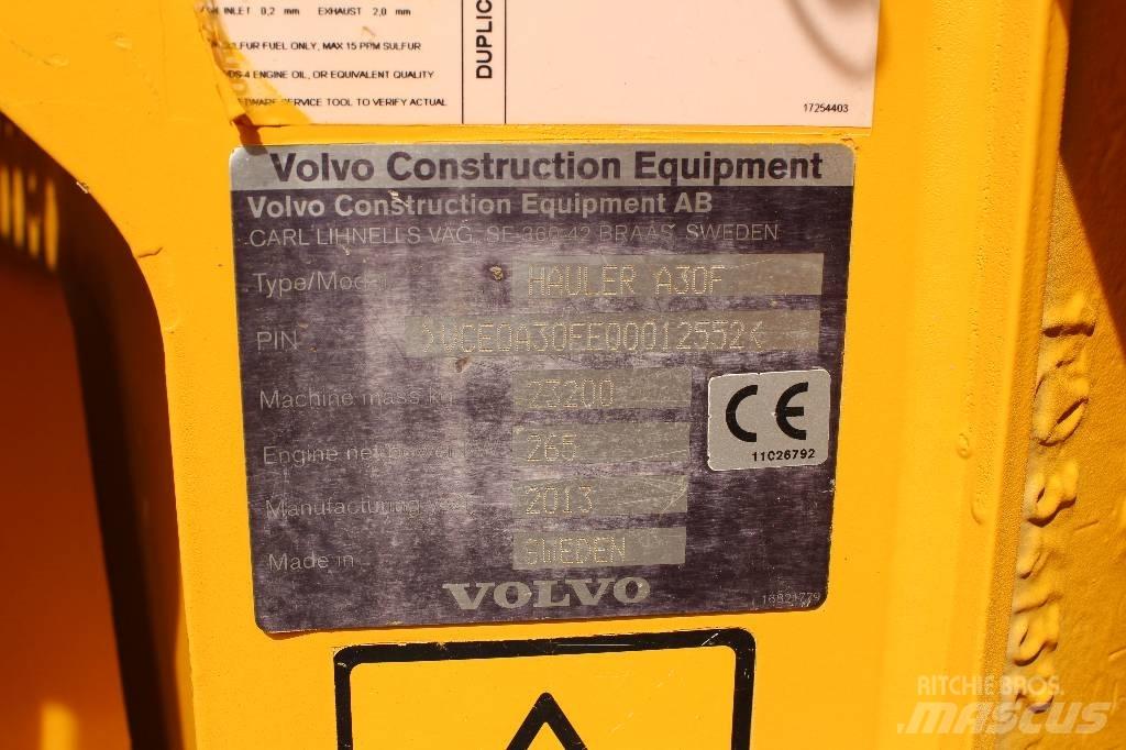 Volvo A 30 F ساحبات مفصلية
