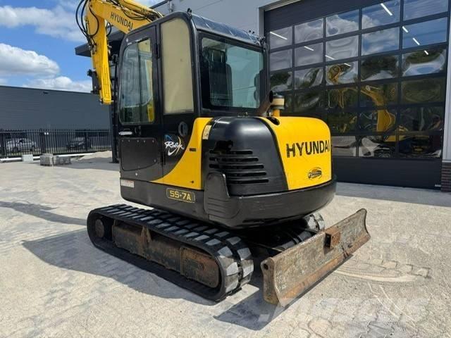 Hyundai Robex 55-7 حفارات صغيرة أقل من 7 طن (حفارات صغيرة)