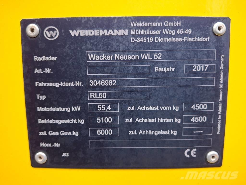 Wacker Neuson WL 52 لوادر بعجل