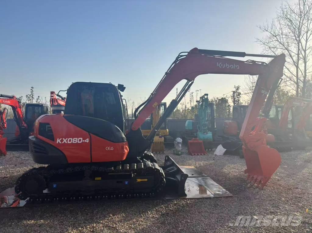 Kubota KX 080-4 حفارات وسط 7 طن - 12 طن