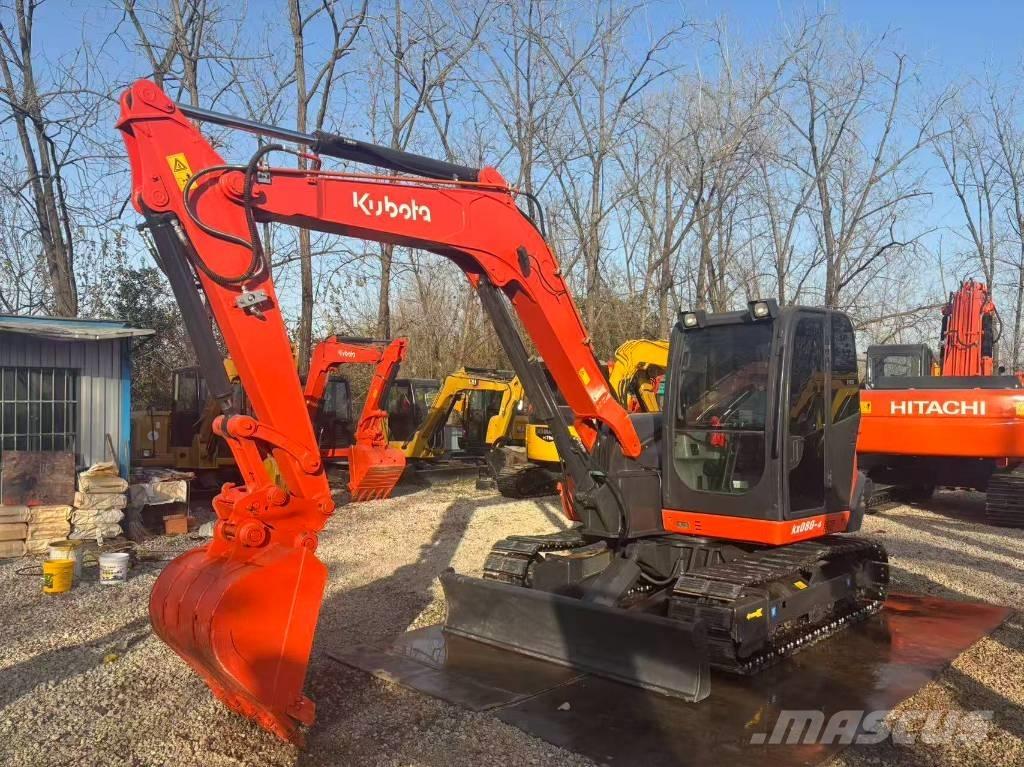 Kubota KX 080-4 حفارات وسط 7 طن - 12 طن