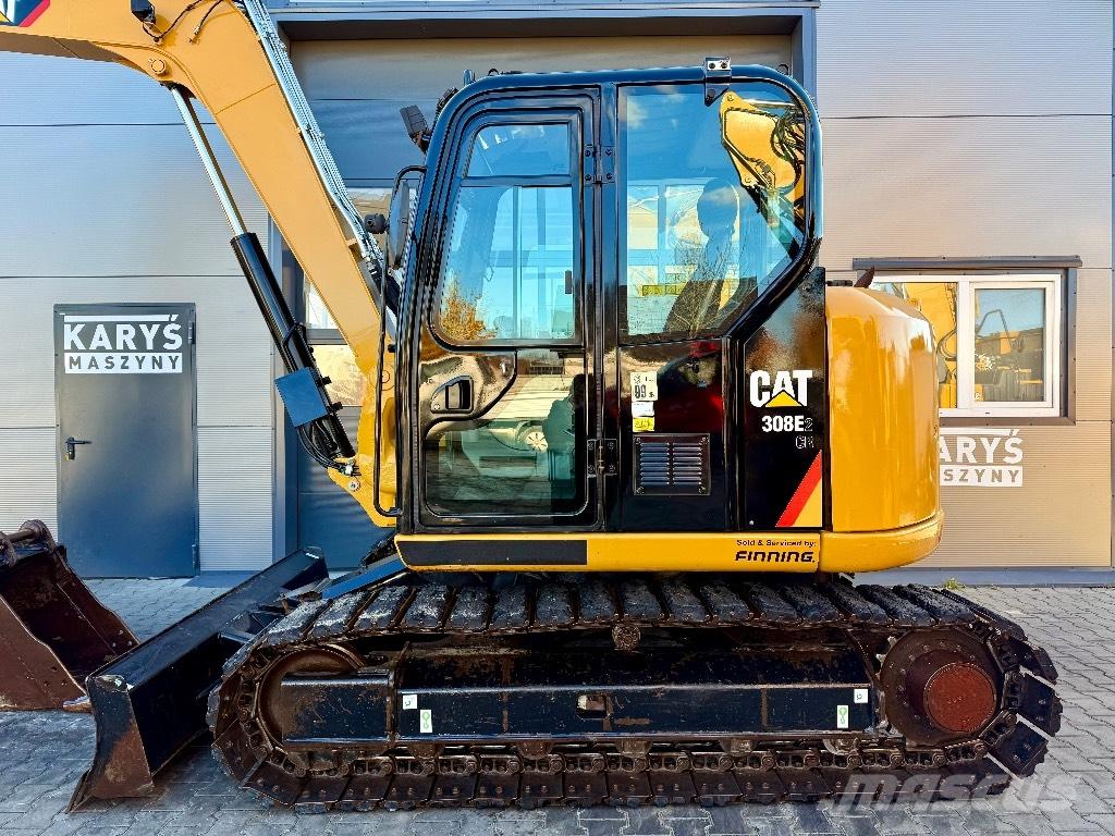 CAT 308 E 2 CR حفارات وسط 7 طن - 12 طن