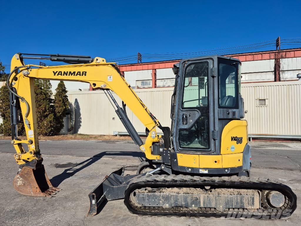 Yanmar Vio 55-6 A حفارات صغيرة أقل من 7 طن (حفارات صغيرة)