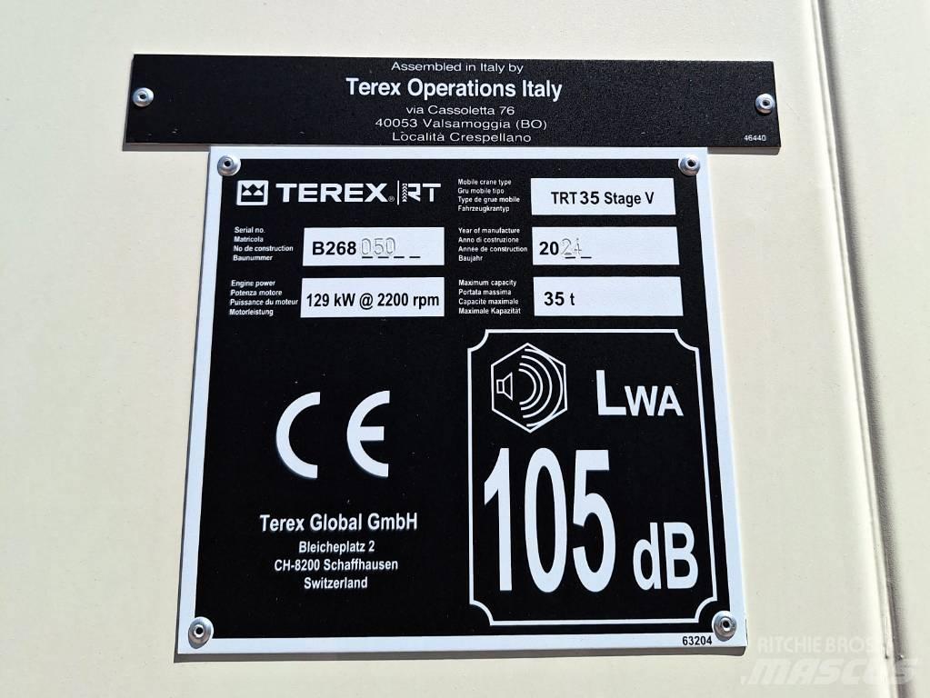 Terex TRT 35 رافعات الطرق الوعرة