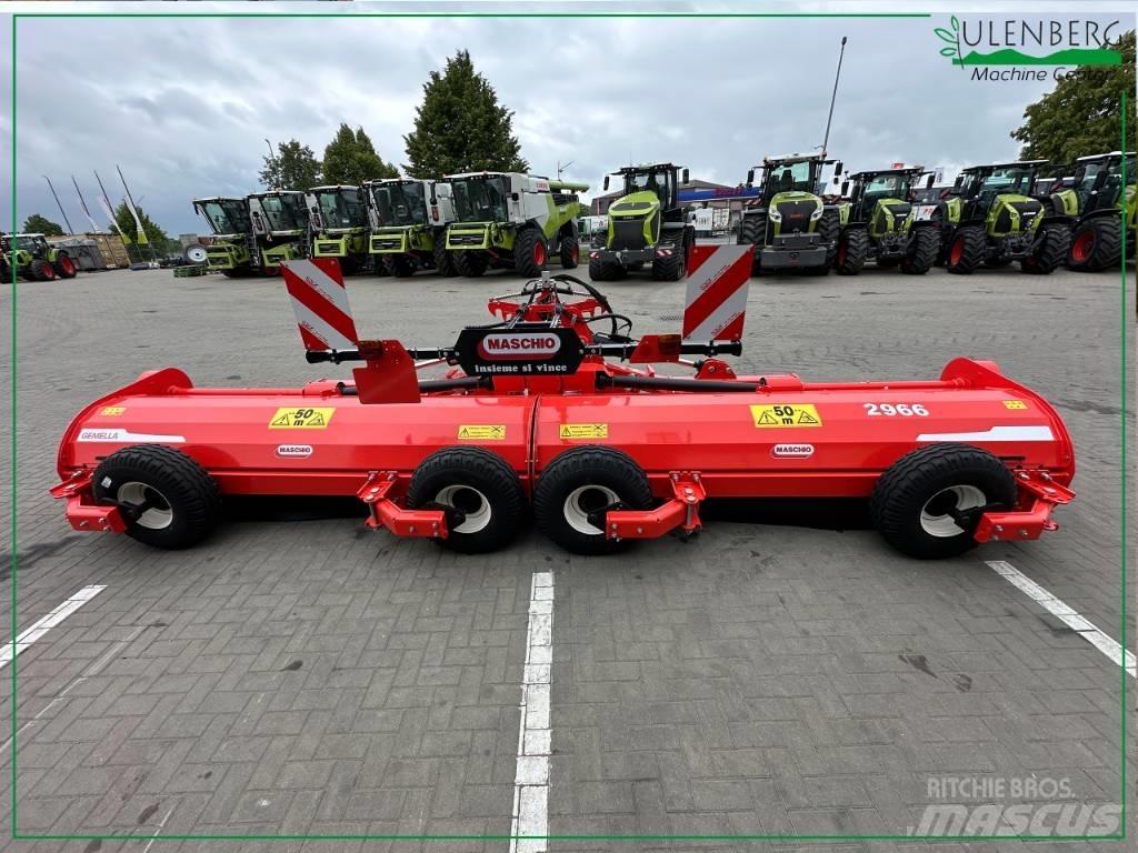 Maschio Gemella 620 جزازات وأغطية المراعي