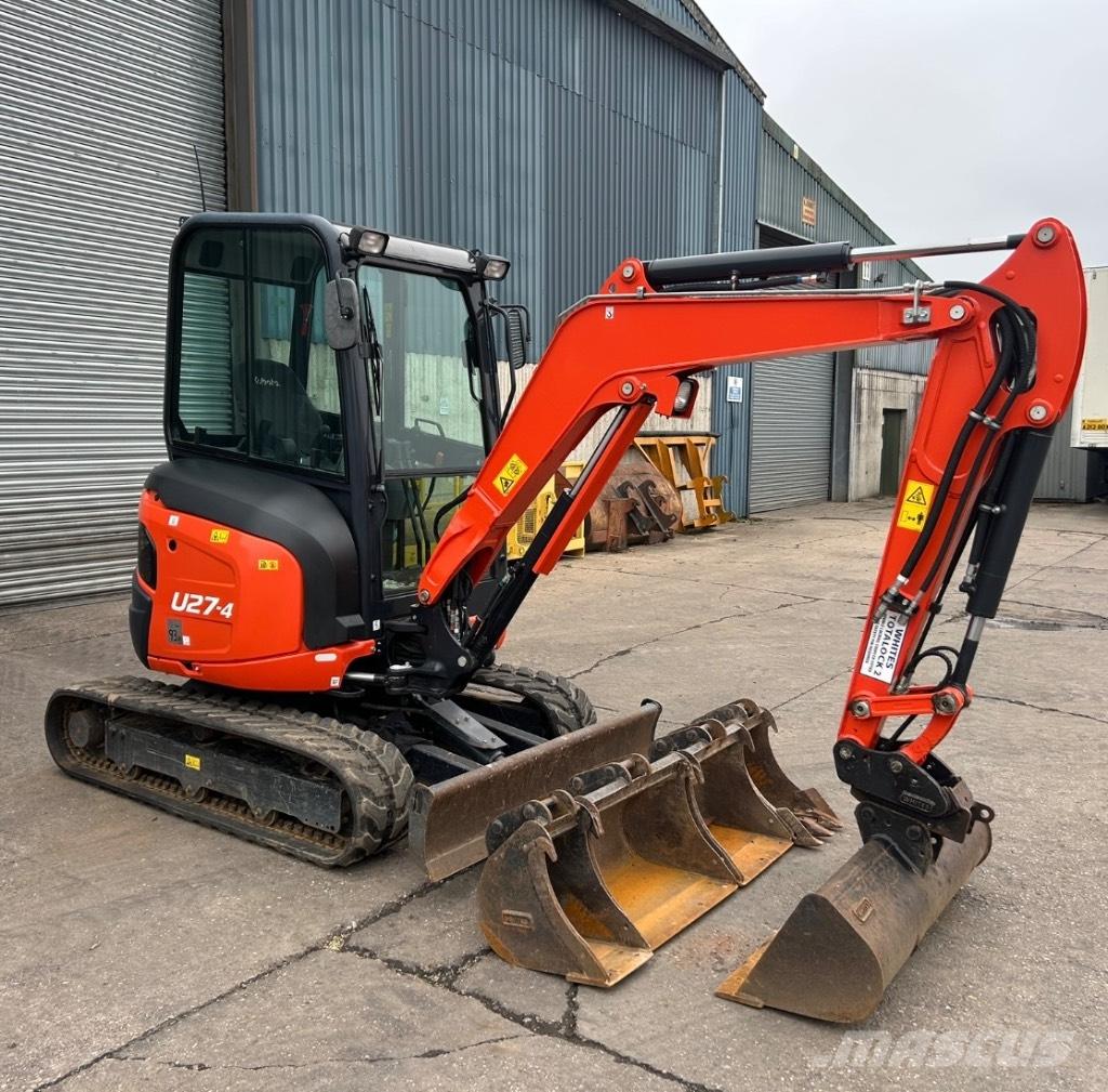 Kubota U27-4 حفارات صغيرة أقل من 7 طن (حفارات صغيرة)