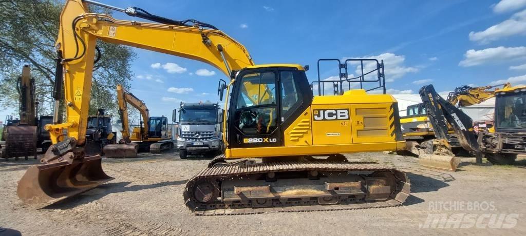 JCB JS 220 X حفارات زحافة