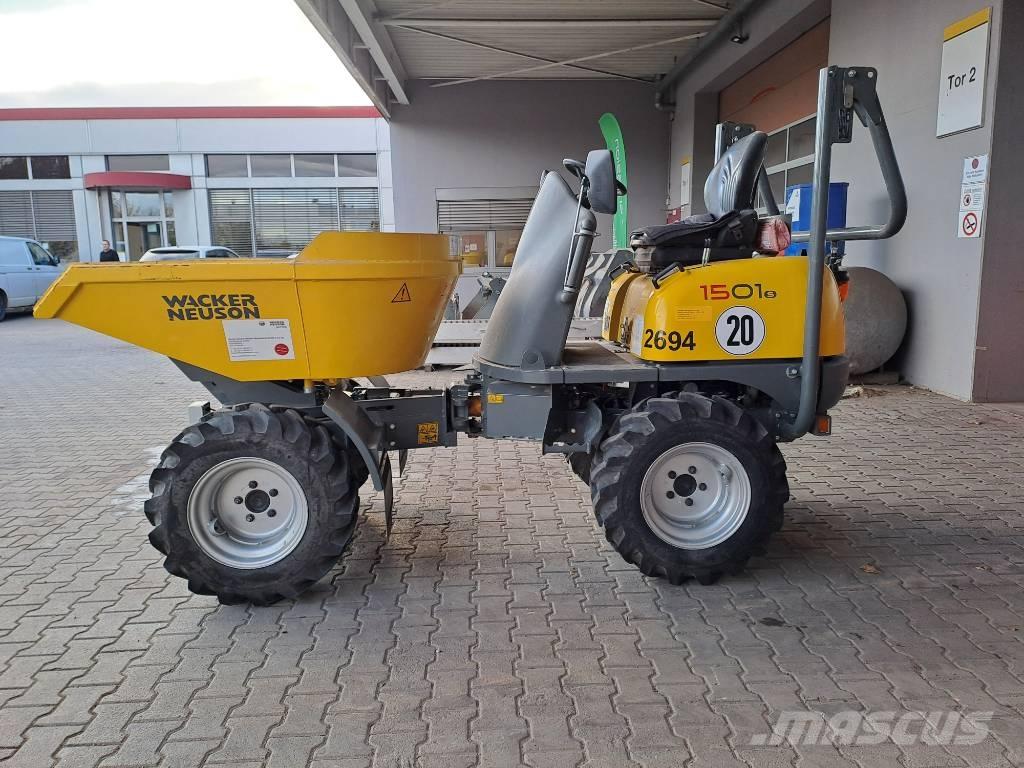 Wacker Neuson 1501 عربات نقل قلابة للمواقع