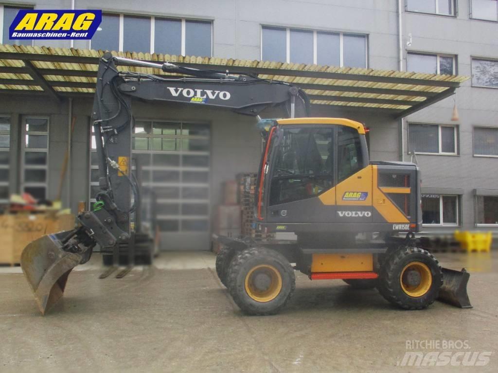 Volvo EWR 150 E حفارات بعجل