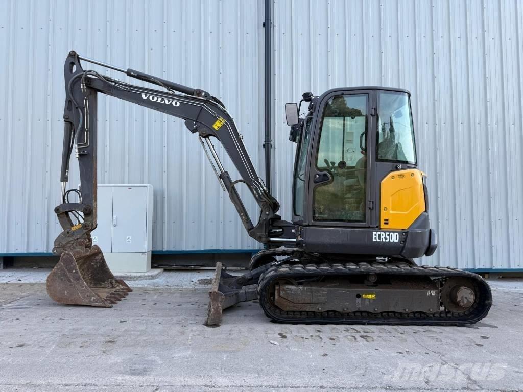 Volvo ECR 50 D حفارات صغيرة أقل من 7 طن (حفارات صغيرة)