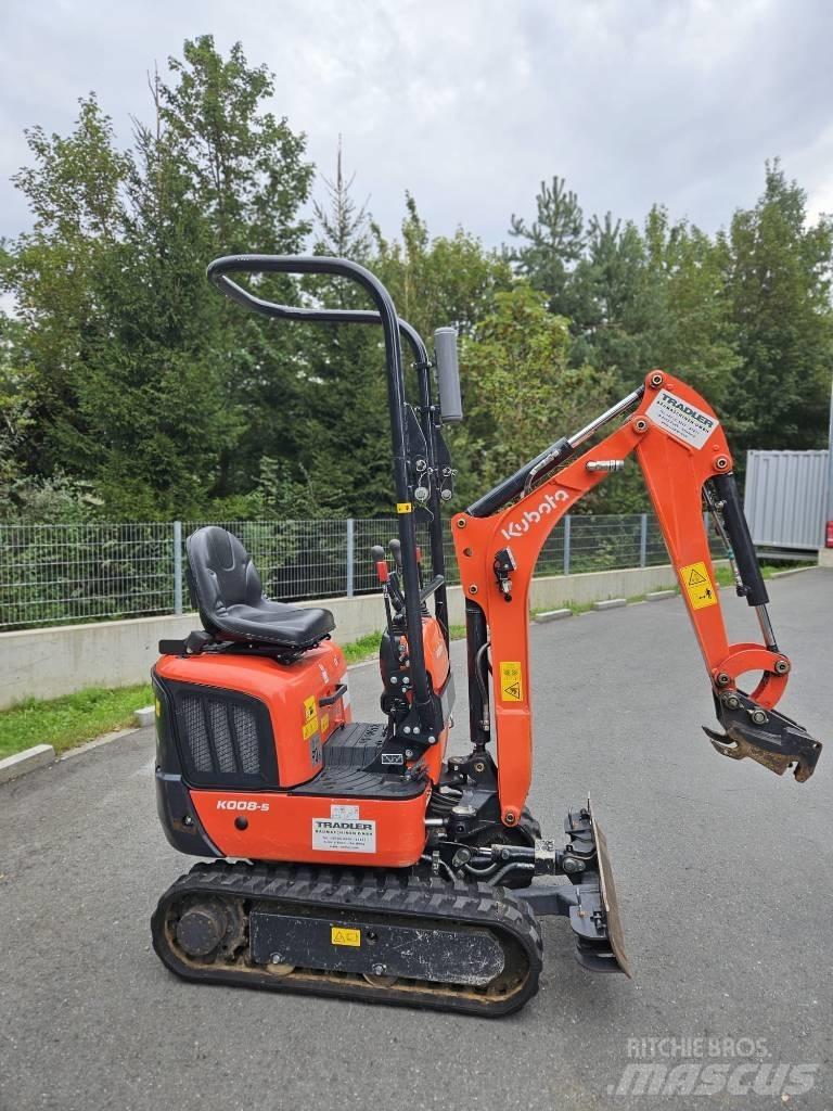 Kubota K008-5 VHG حفارات صغيرة أقل من 7 طن (حفارات صغيرة)