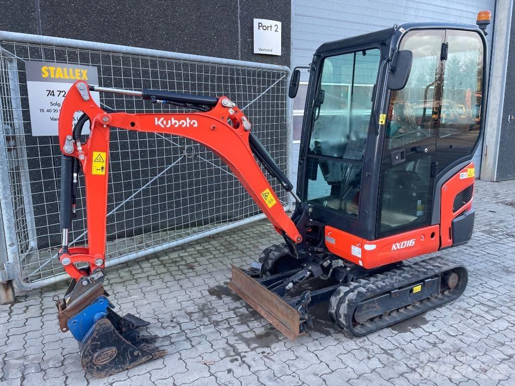 Kubota KX016-4 حفارات صغيرة أقل من 7 طن (حفارات صغيرة)