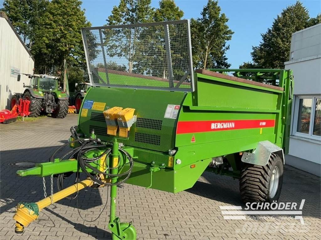 Bergmann M 1080 SW معدات توزيع السماد العضوي