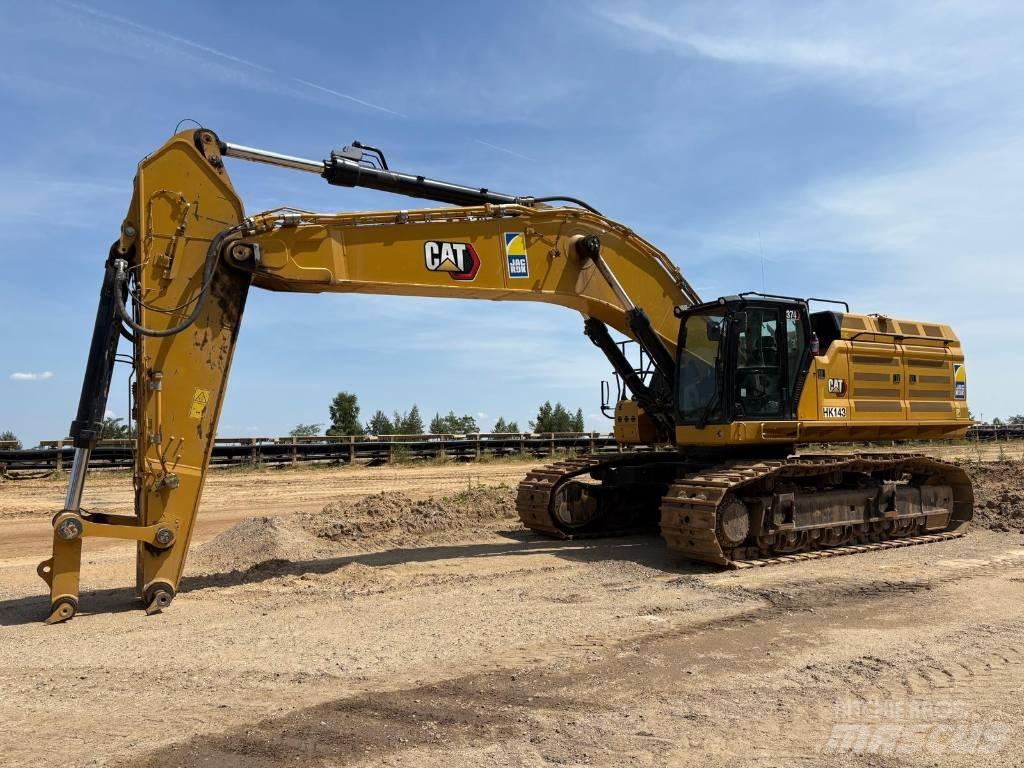 CAT 374 (On Transport) حفارات زحافة