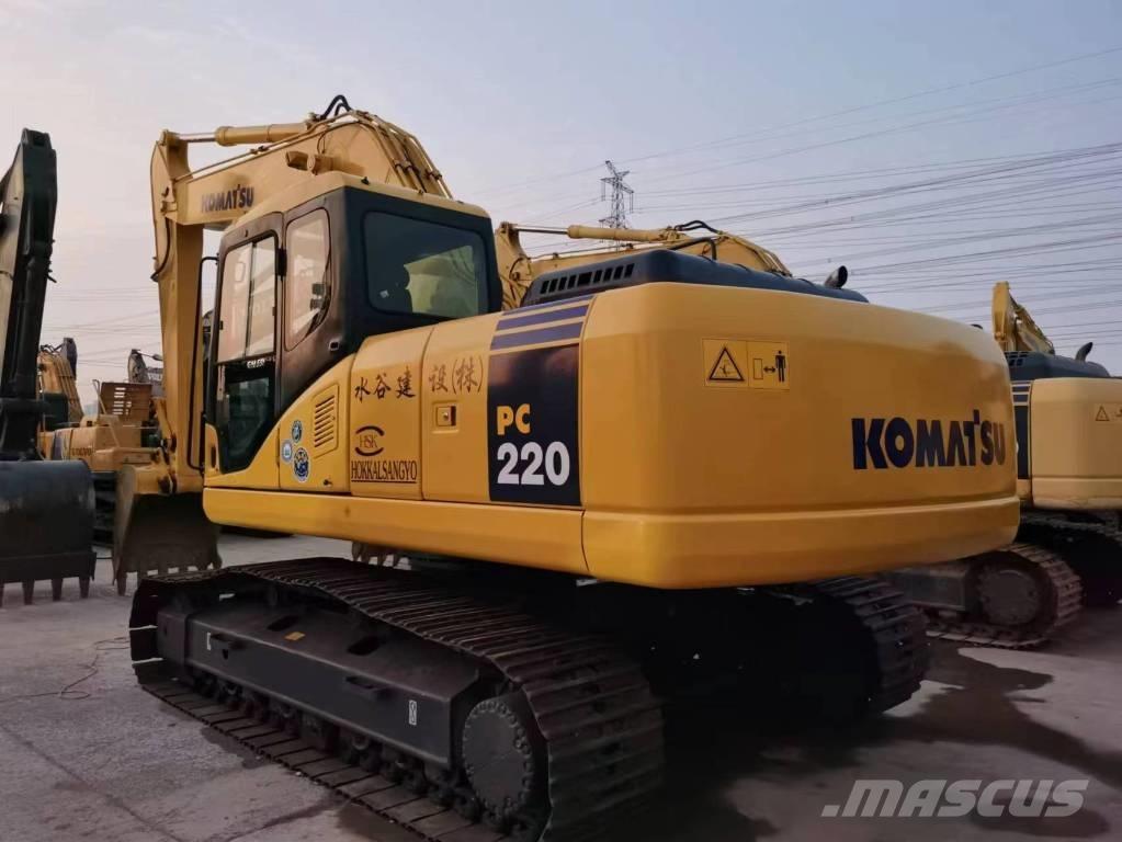 Komatsu PC 220-7 حفارات زحافة