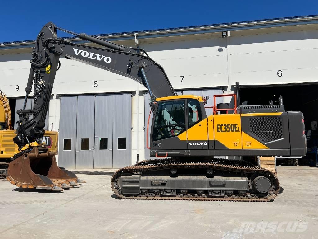 Volvo EC350EL حفارات زحافة