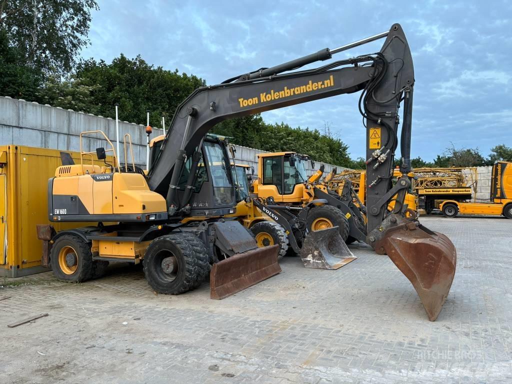 Volvo EW 160 D حفارات بعجل