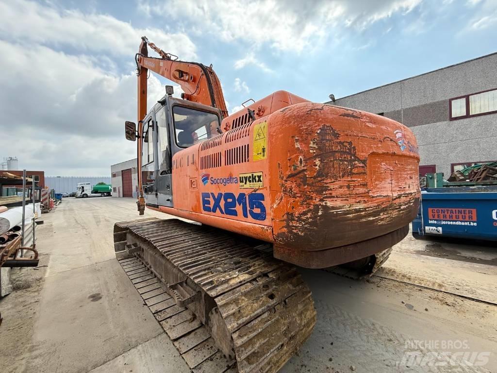 Fiat-Hitachi EX 215 حفارات زحافة
