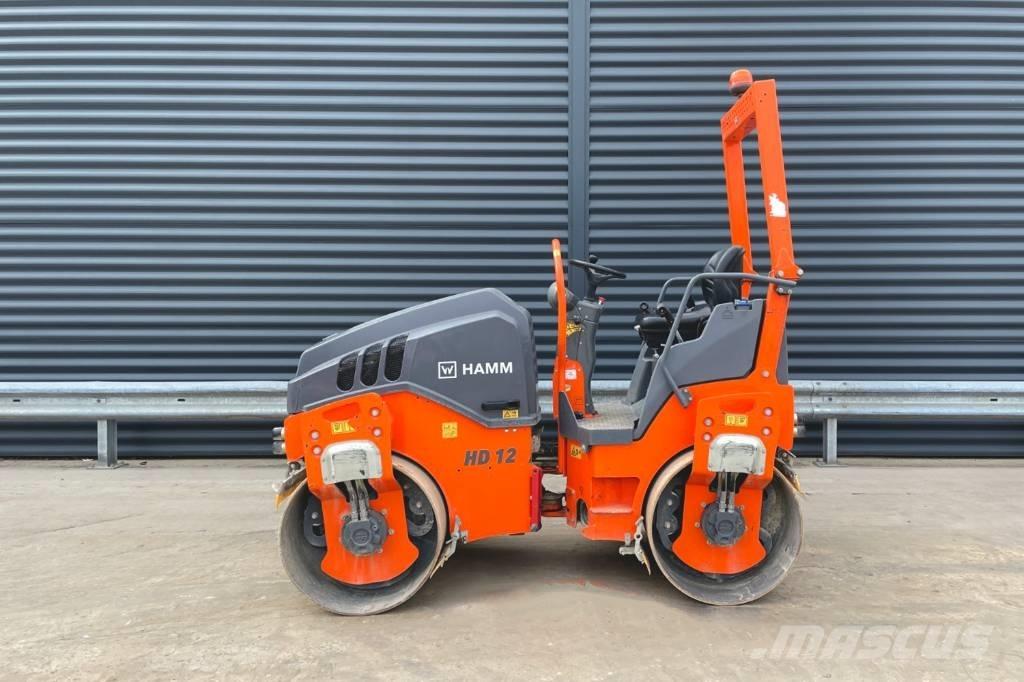 Hamm HD 12 VV مداحل ثنائية الاسطوانة