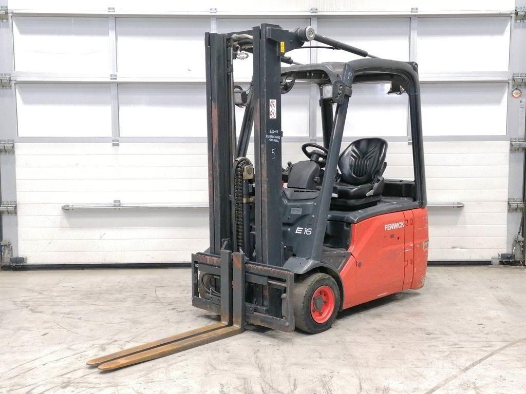 Linde E16 شاحنات ذات رافعات شوكية تعمل بالكهرباء